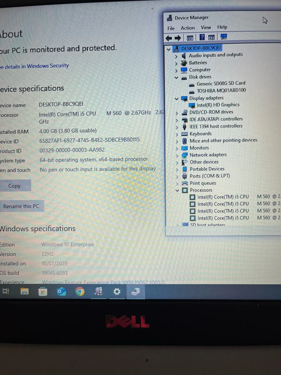Dell i5 laptop for 75 - Image 4