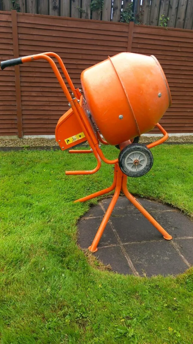 Electric cement mixer - Image 2