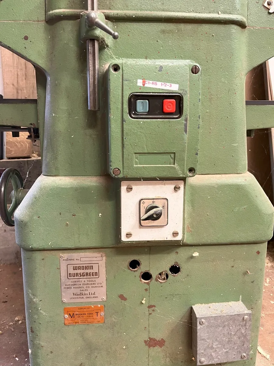 Wadkin planer thicknesser BAOS 12" - Image 4