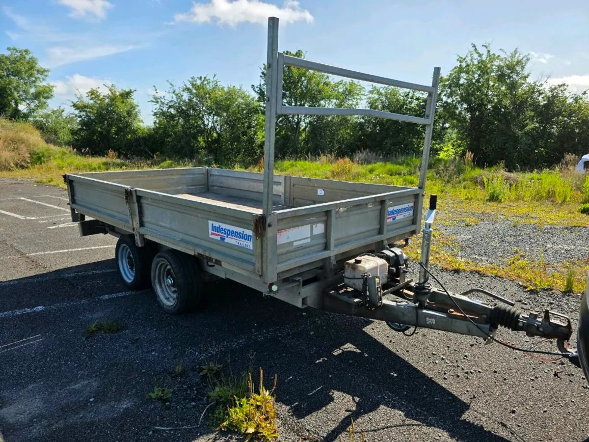 INDESPENSION ELECTRIC TIPPING TRAILER 10X6.5 - Image 1