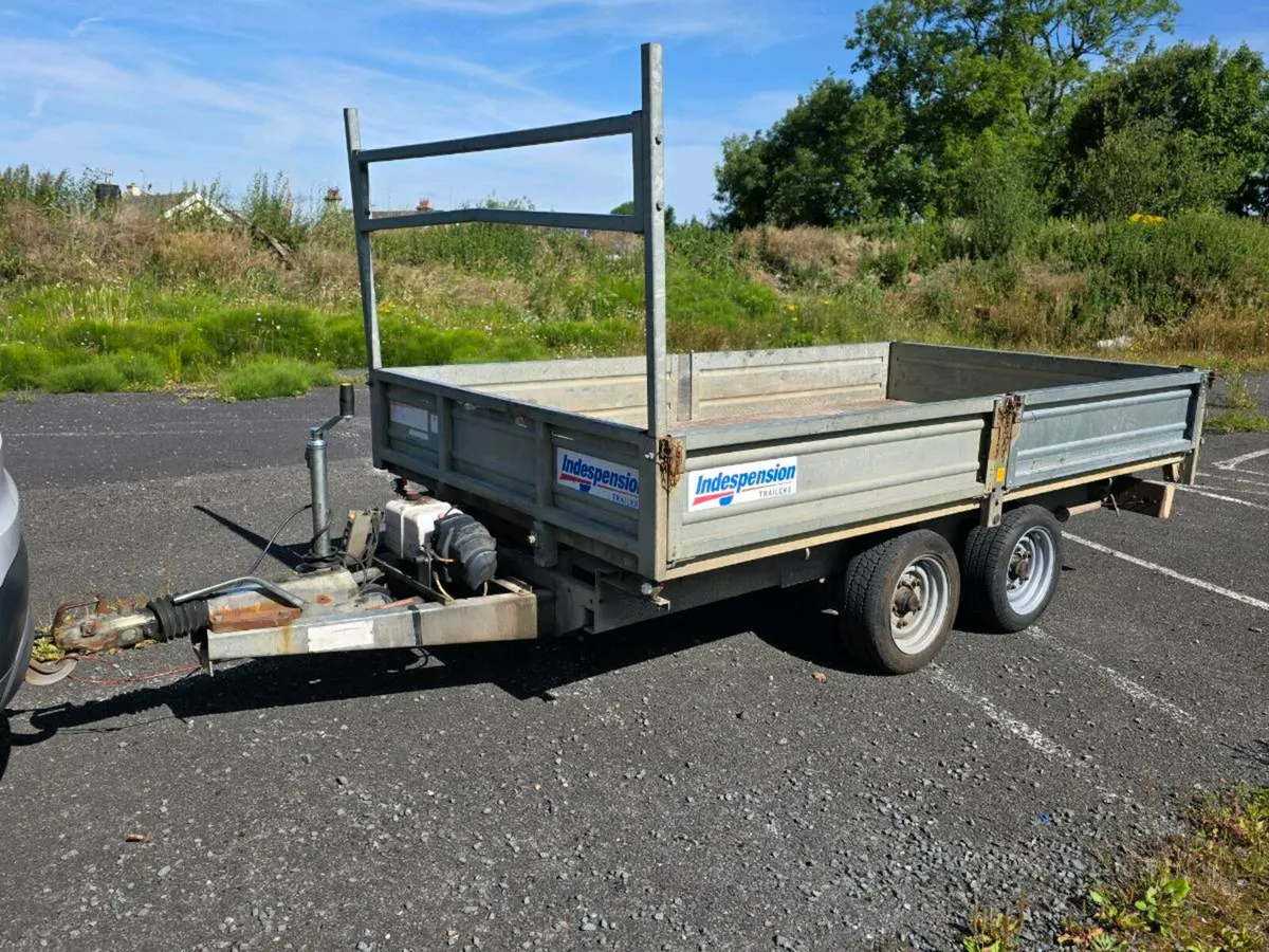 INDESPENSION ELECTRIC TIPPING TRAILER 10X6.5 - Image 3