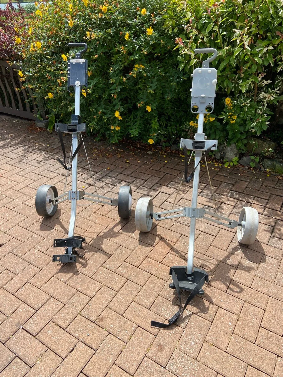 Golf.   Trolleys