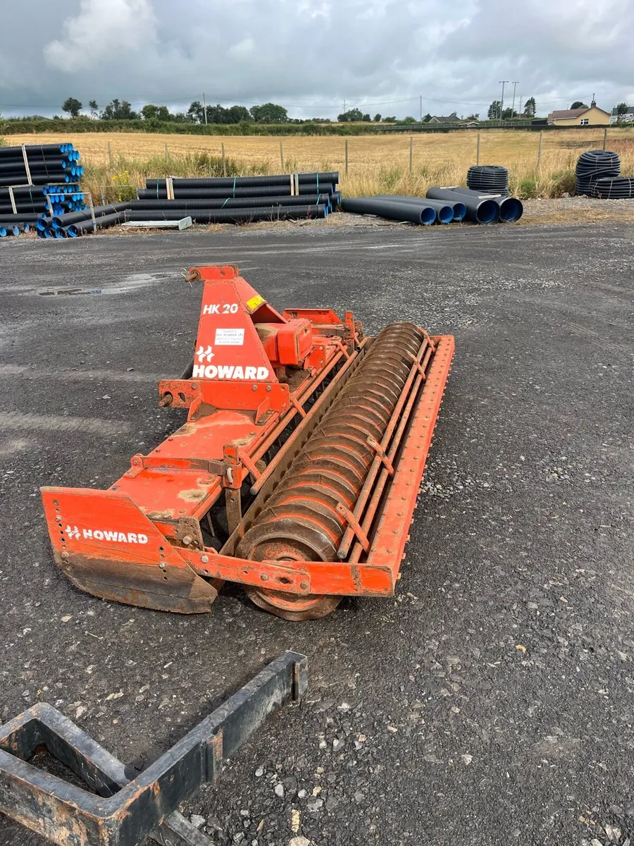 Howard power harrow - Image 1