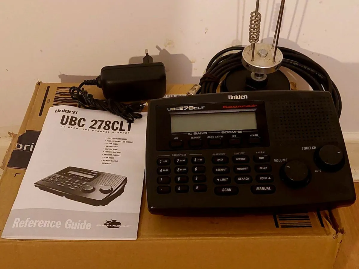 UNIDEN BEARCAT UBC-278CLT PLUS SKYSCAN MOBILE ANTE - Image 1