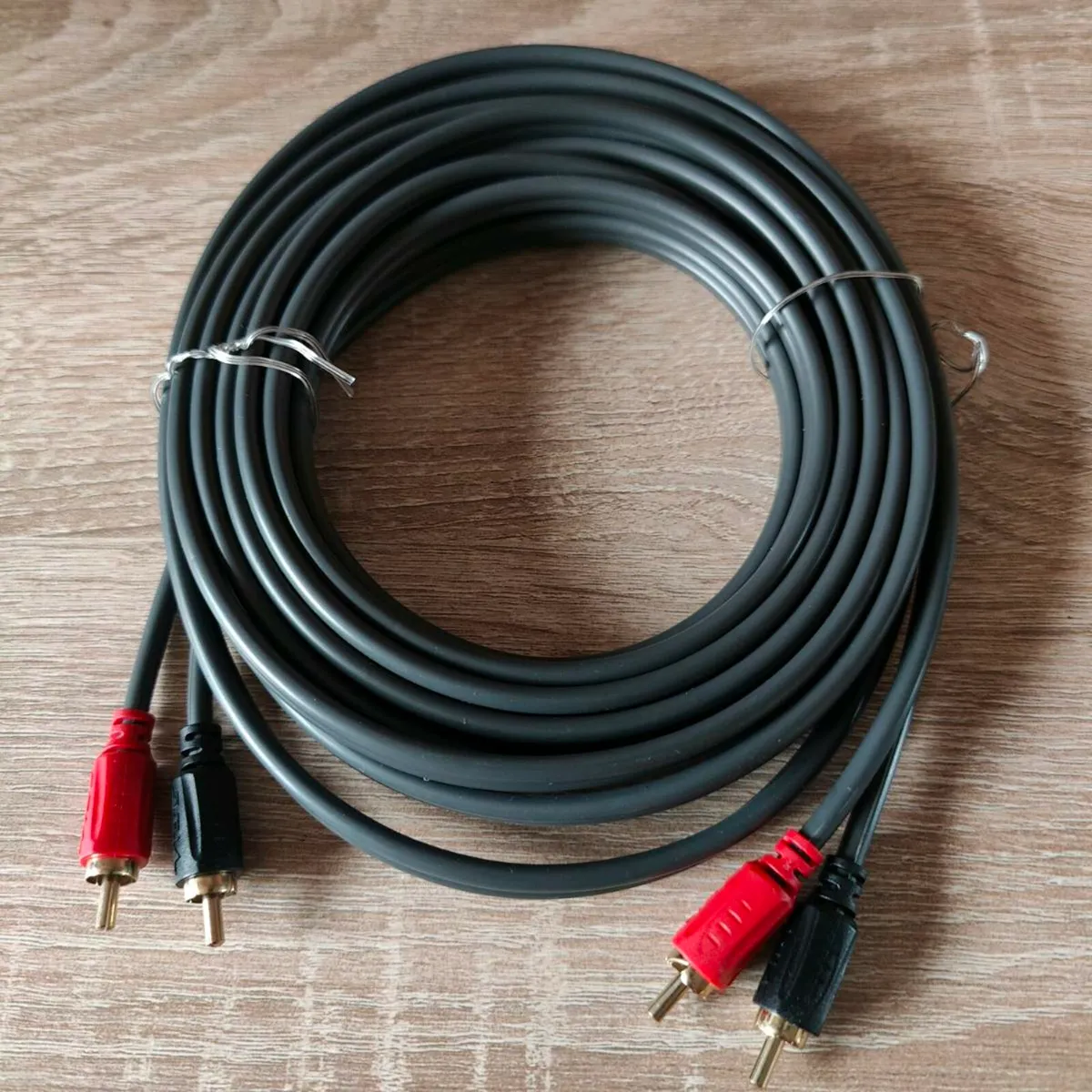 Stereo 2x RCA Male to 2x RCA Male Cable - Image 1