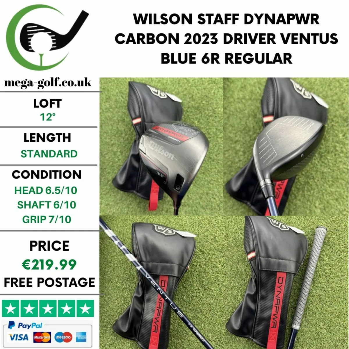 WILSON STAFF DYNAPWR CARBON 2023 DRIVER / 12° - Image 1