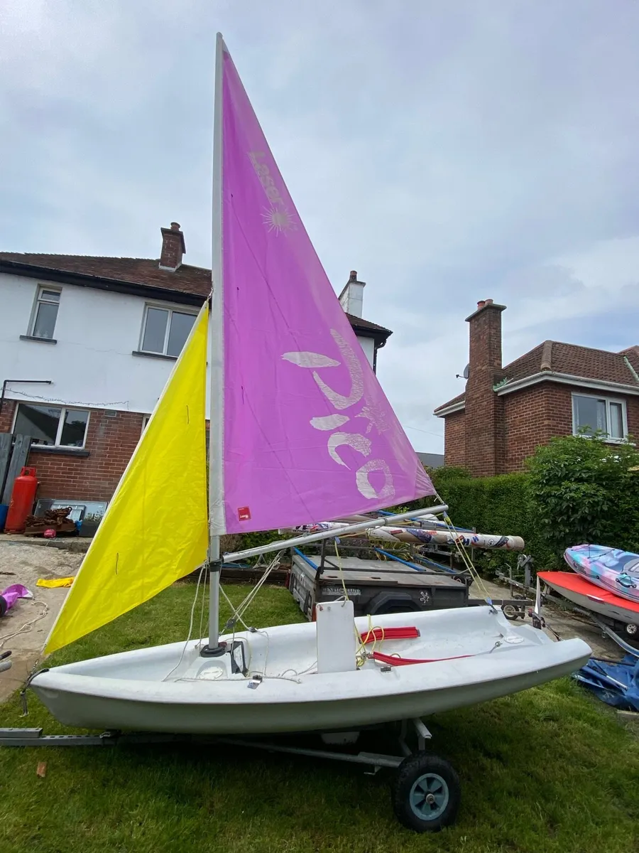 Laser Pico sailing dinghy boat - Image 1