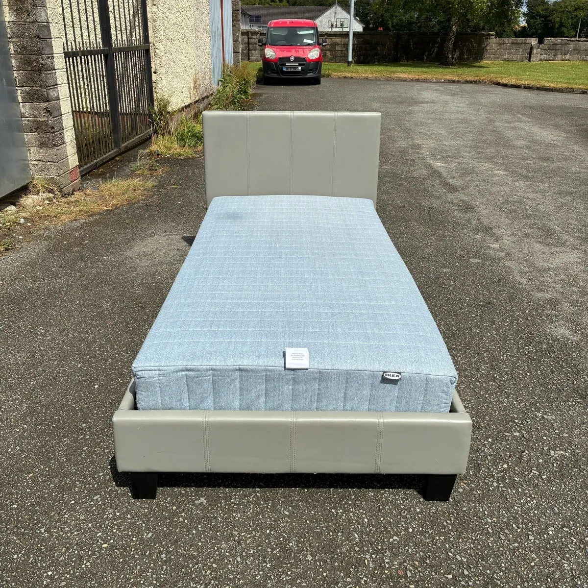 Grey Single Bed - Like New - Image 1