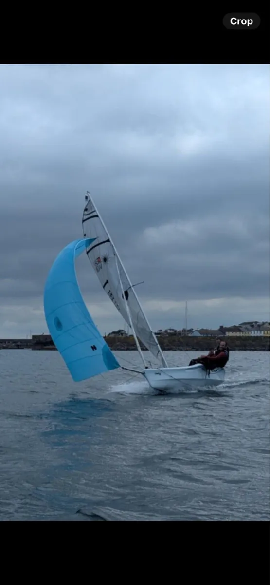Laser vago sailing dinghy boat - Image 2