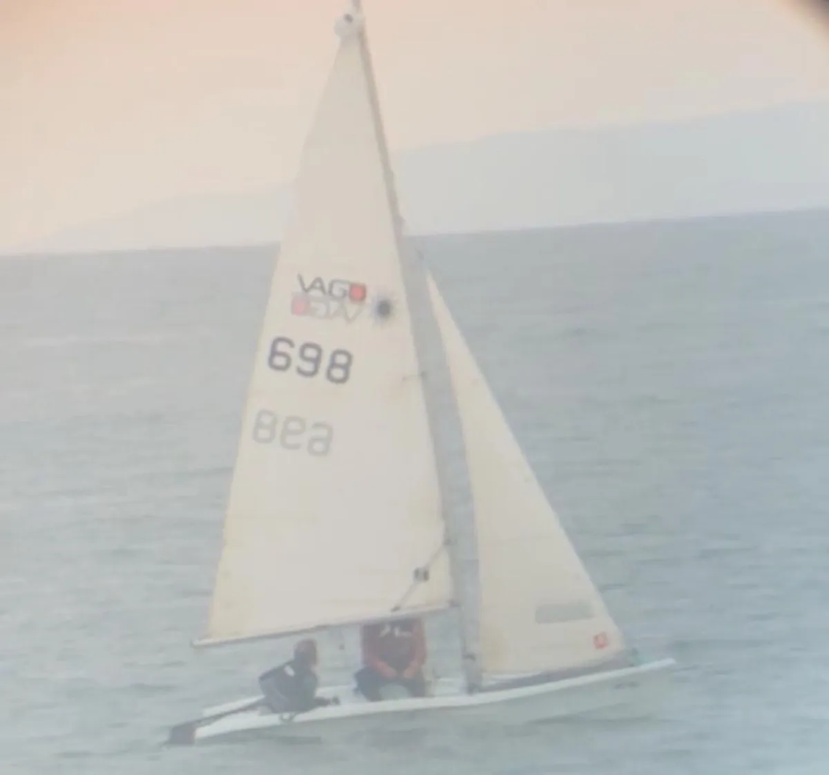 Laser vago sailing dinghy boat - Image 3