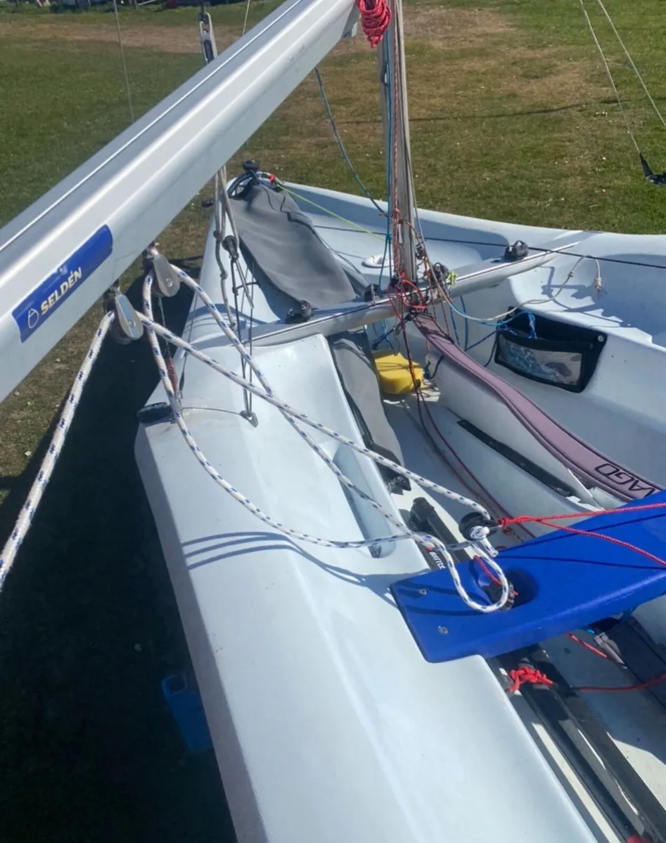 Laser vago sailing dinghy boat - Image 4