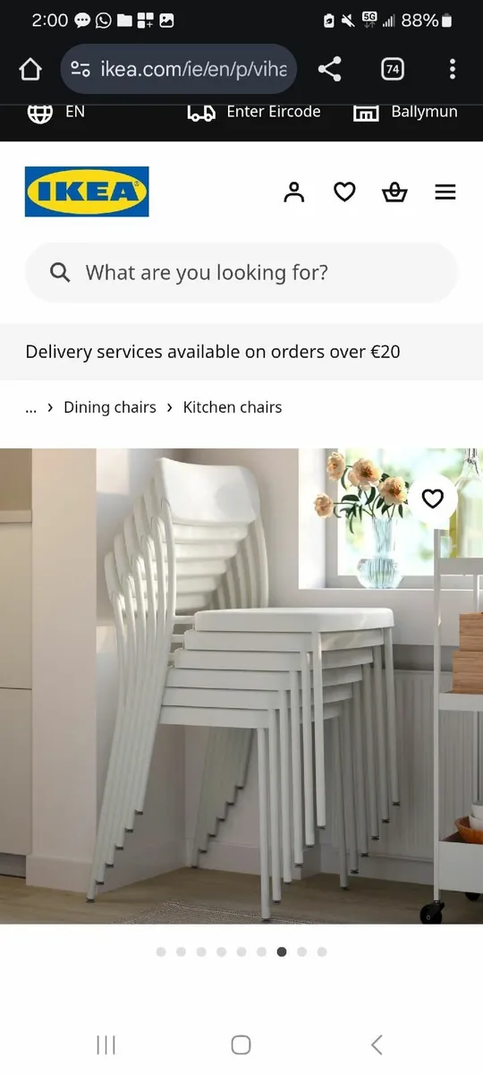 Extendable Ikea table in perfect condition - Image 4