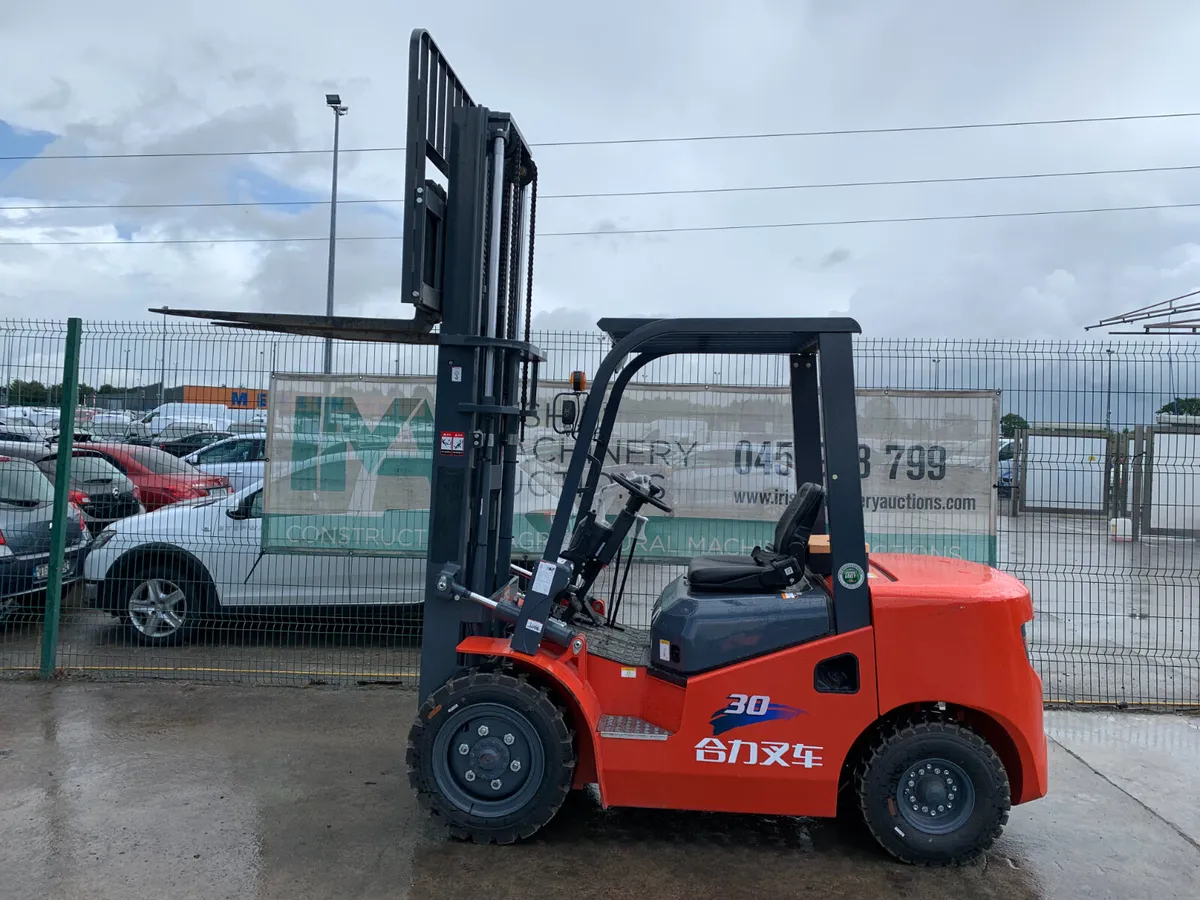 2025 HELI CPC30 3T DIESLE FORKLIFT FOR AUCTION - Image 2