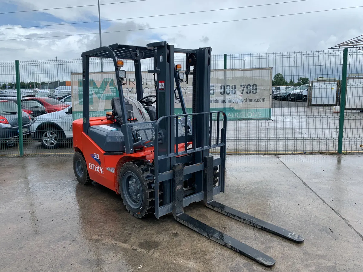 2025 HELI CPC30 3T DIESLE FORKLIFT FOR AUCTION - Image 4