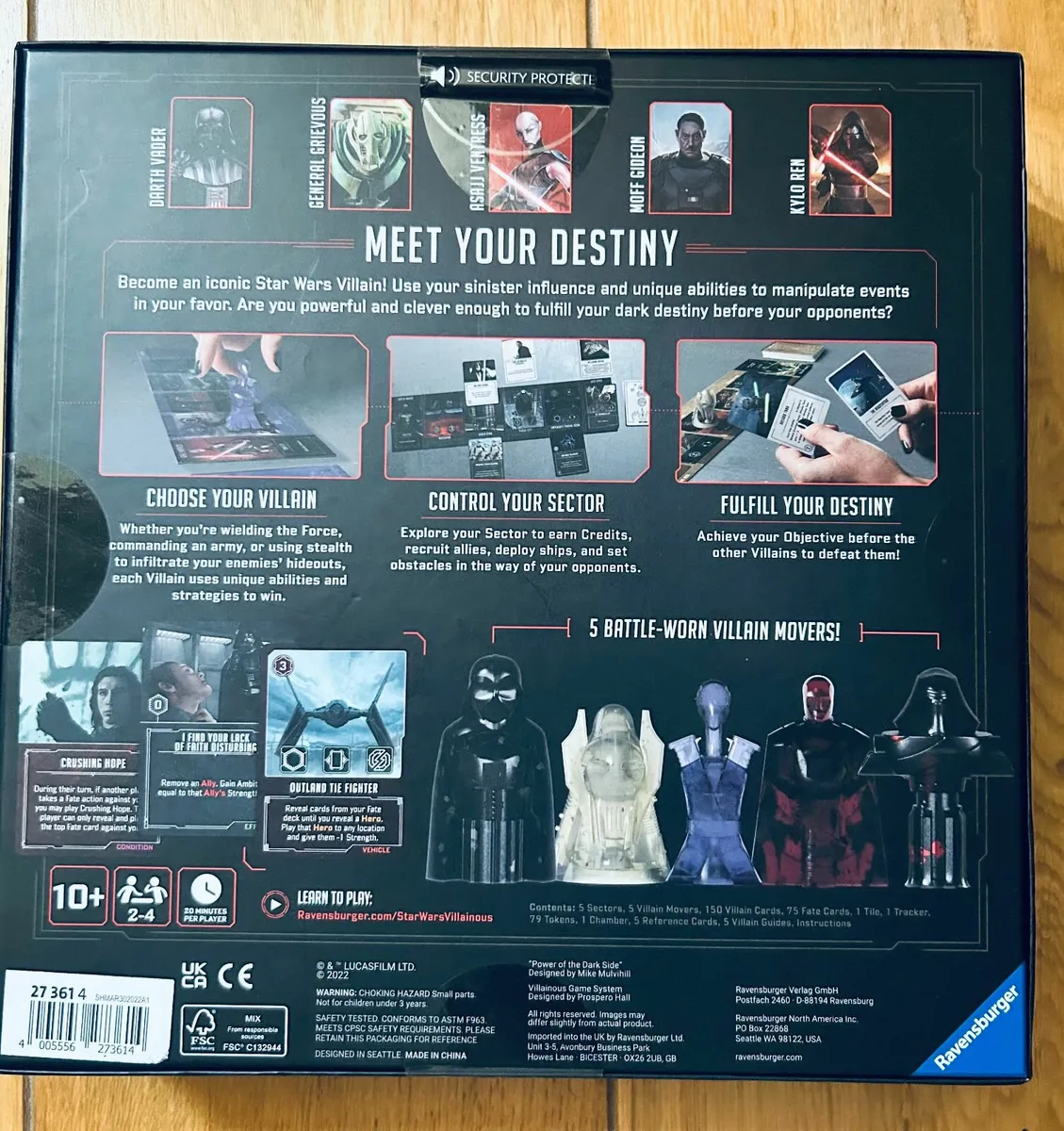 Star Wars Villainous Disney Board Game - sealed - - Image 2