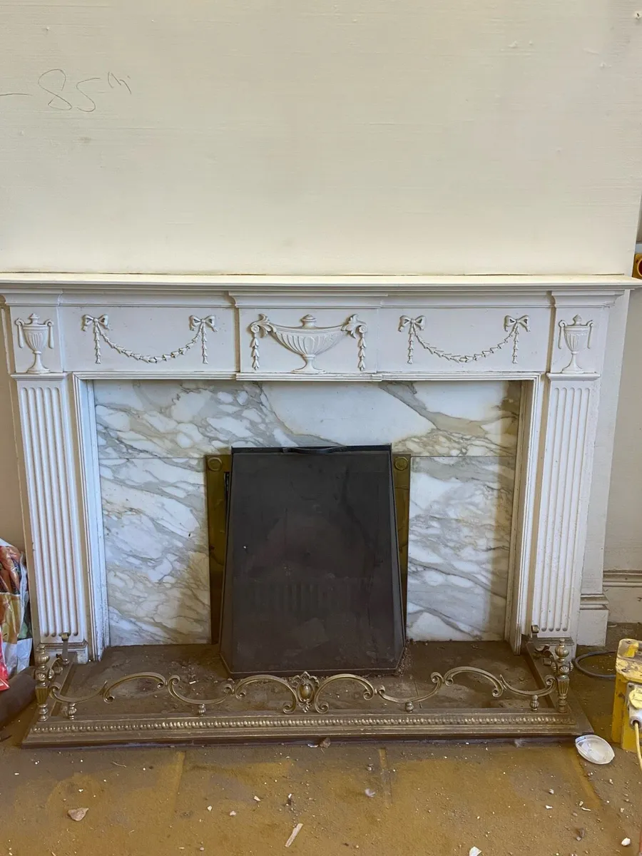 Fireplace surround