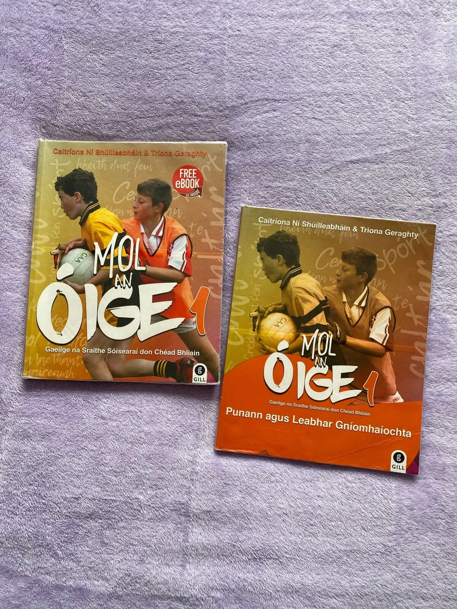Junior Cycle Irish Mol An Oige 1  Books set & CD - Image 1