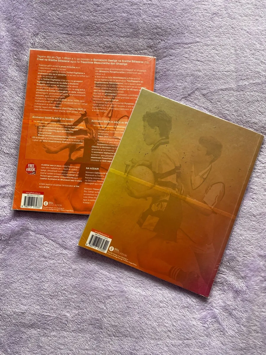Junior Cycle Irish Mol An Oige 1  Books set & CD - Image 3
