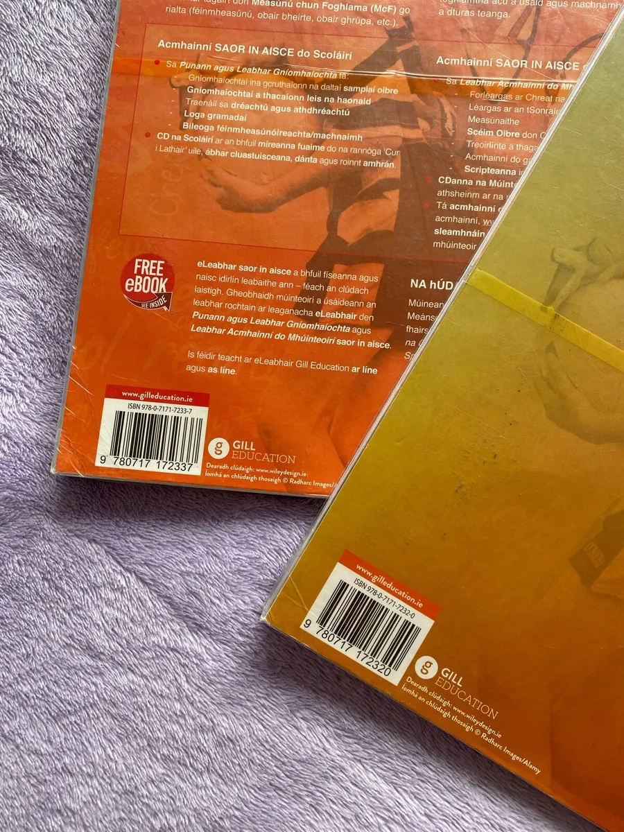 Junior Cycle Irish Mol An Oige 1  Books set & CD - Image 4