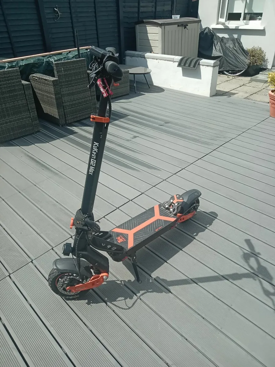 Kukirin g2 max  electric scooter  top speed 60 kmh