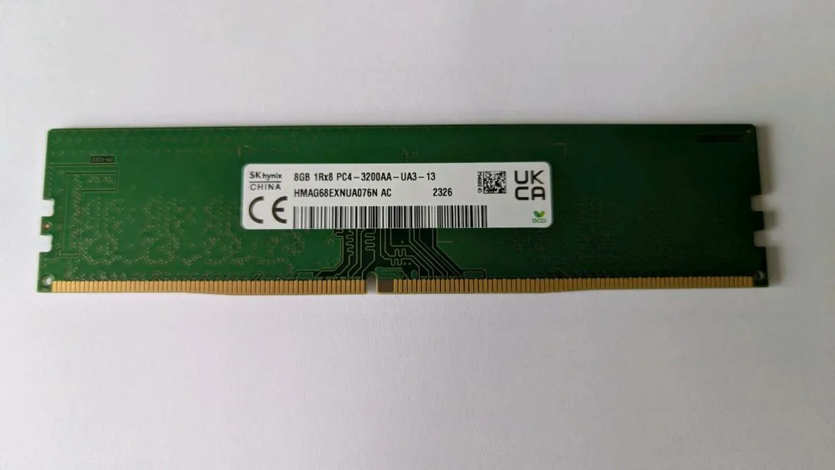 8GB DDR4 3200 memory - Image 1