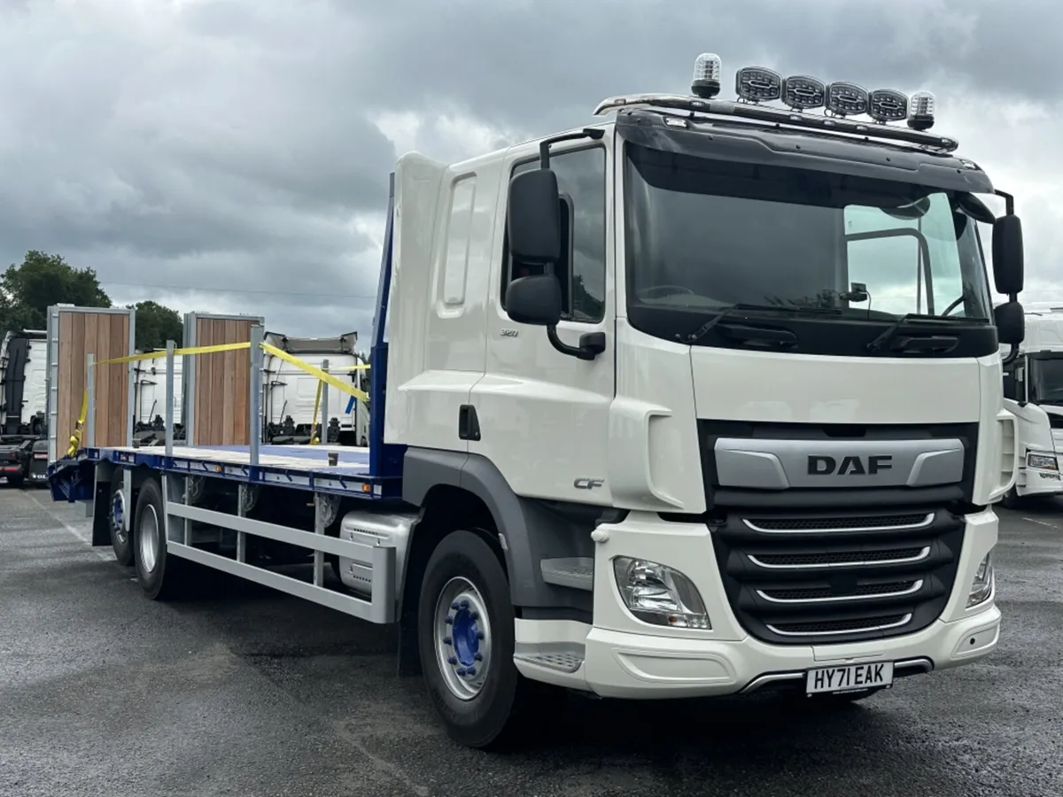 2021 (71) DAF CF 320 26 TON BEAVERTAIL - Image 1