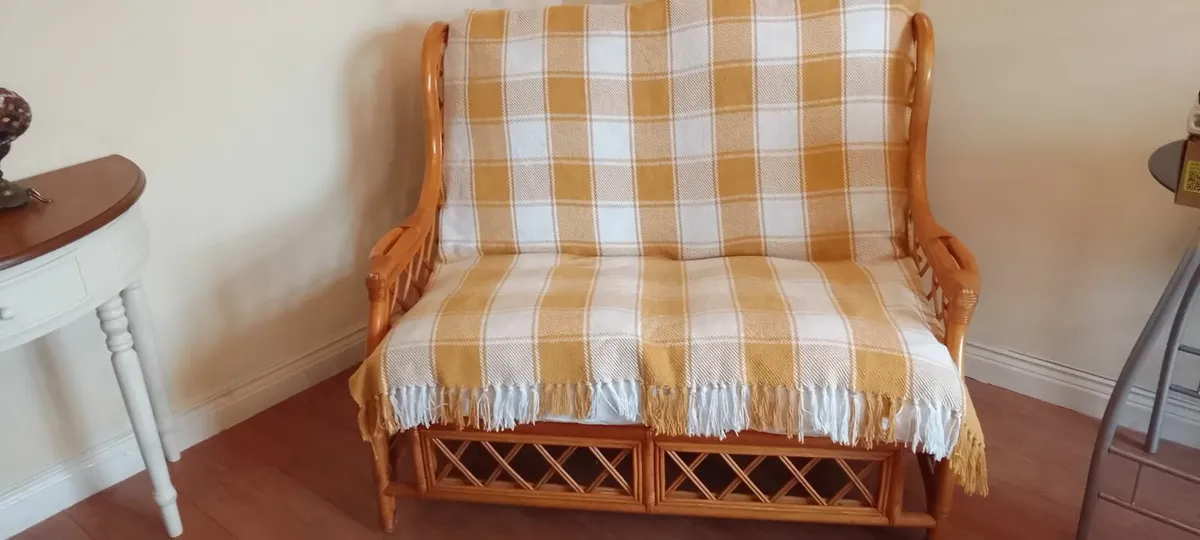 Wicker sofa - Image 2