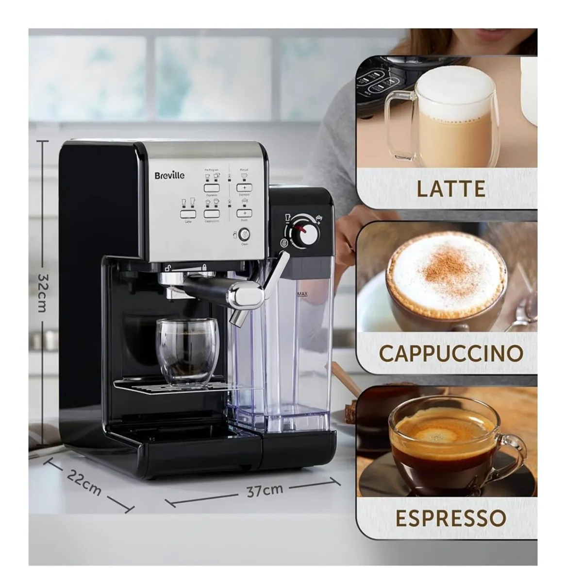 Breville Expresso Coffee Machine - Image 2