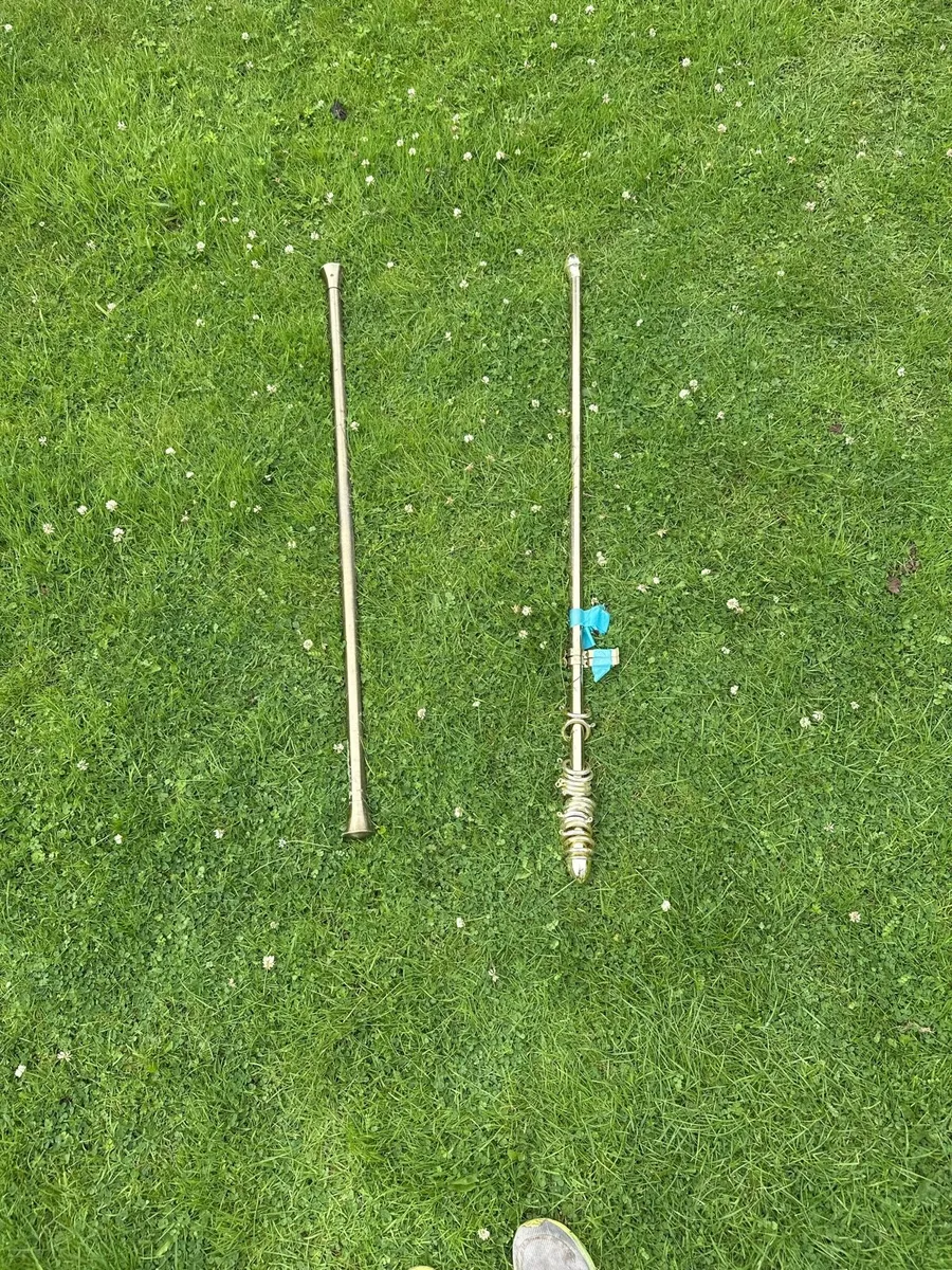 Curtain poles