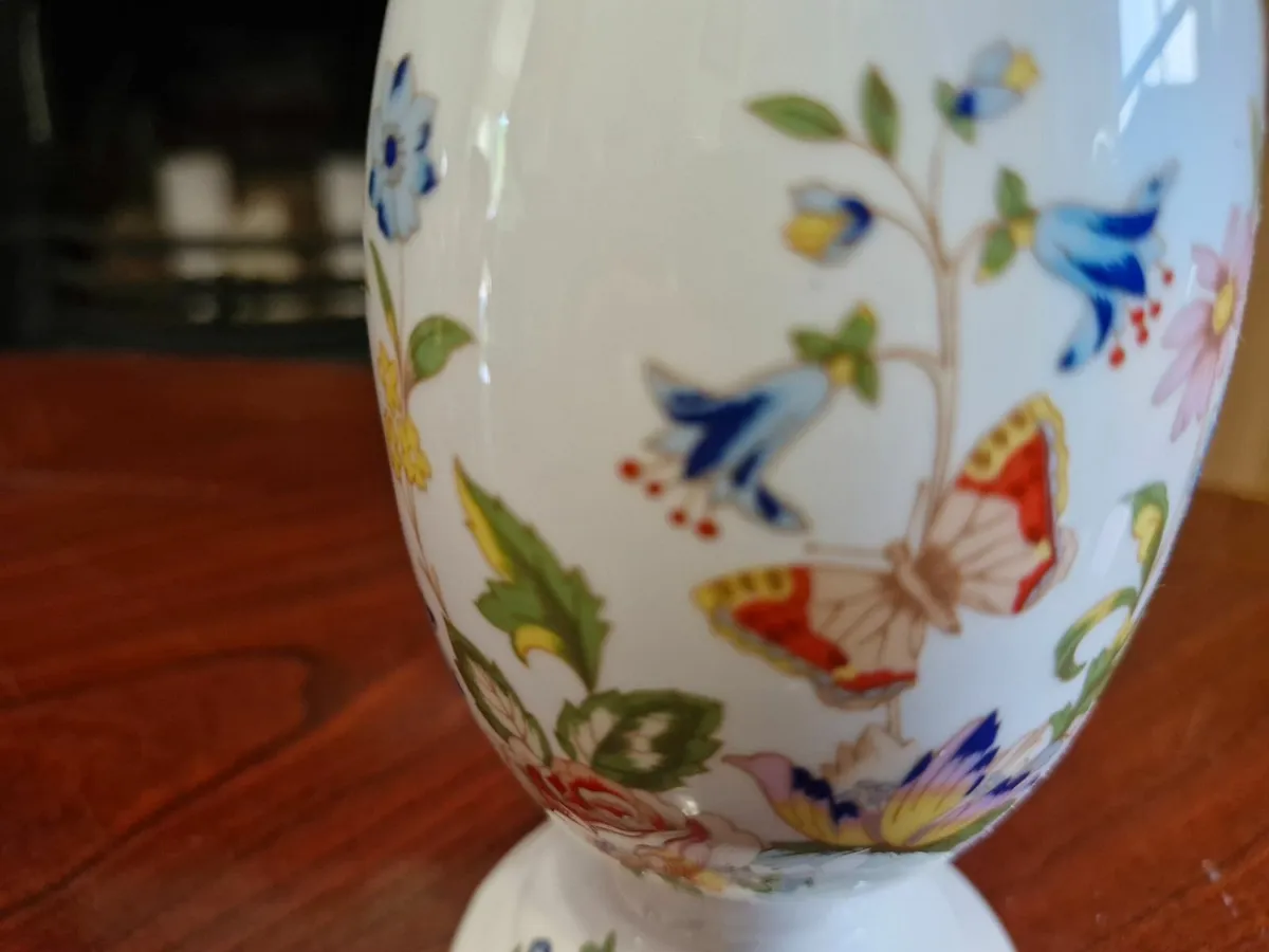 Aynsley ornaments and dresden ashtray - Image 2