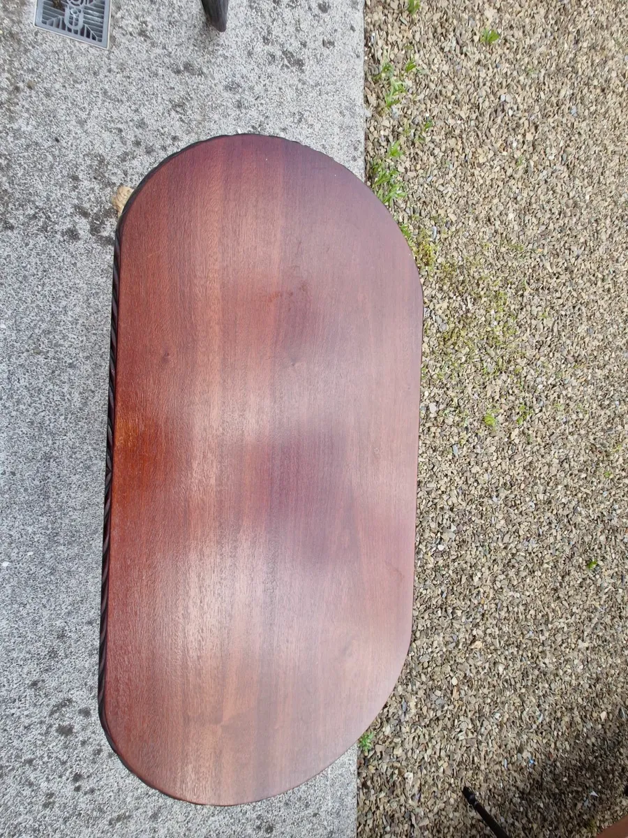 Solid wood coffee table - Image 4