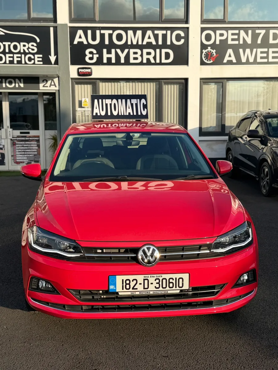 2018 VW Polo 1.0 Petrol,Automatic ,22K Miles - Image 2