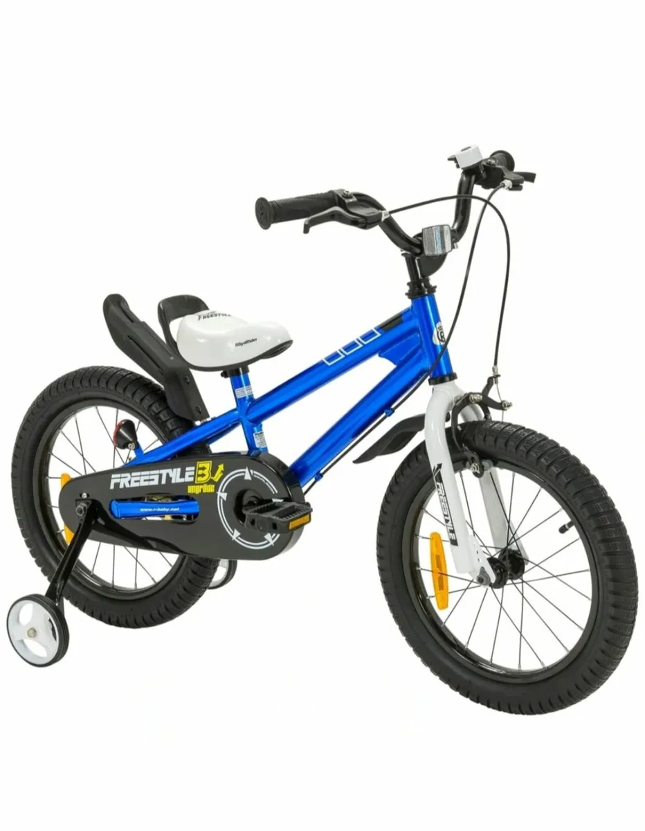 16 Inch Royal baby Freestyle Bike Blue - Image 1