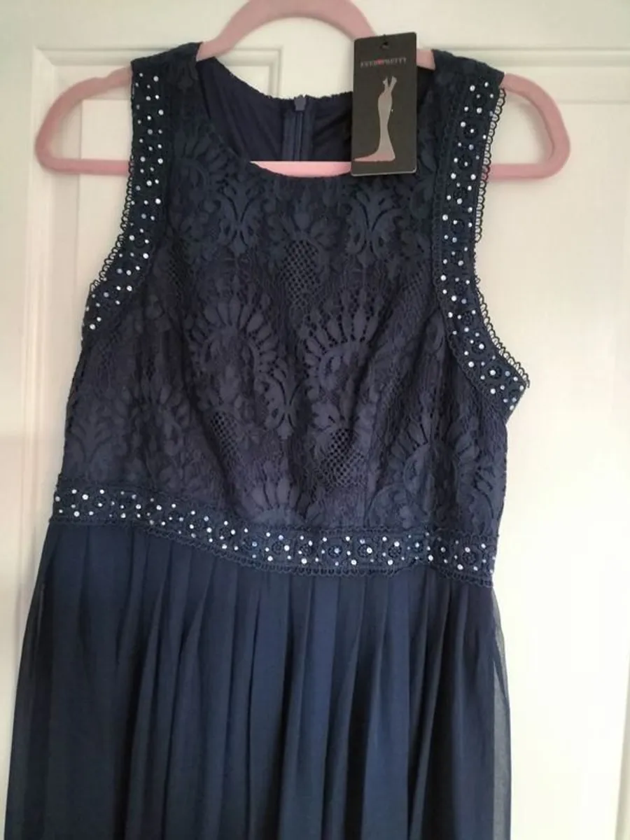 Bridesmaid Dresses Navy X 2 - Image 3