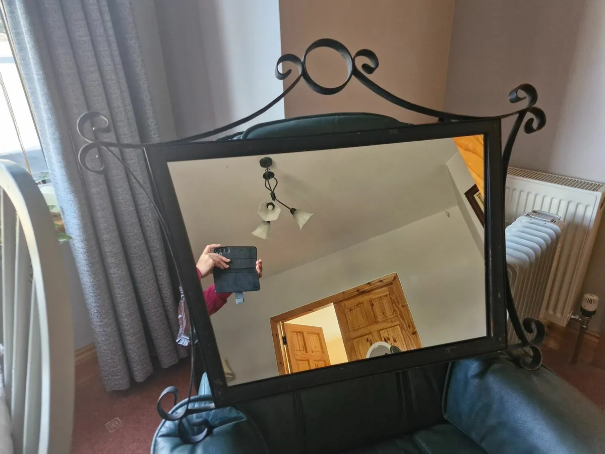 Wrought iron mirrors - Image 2