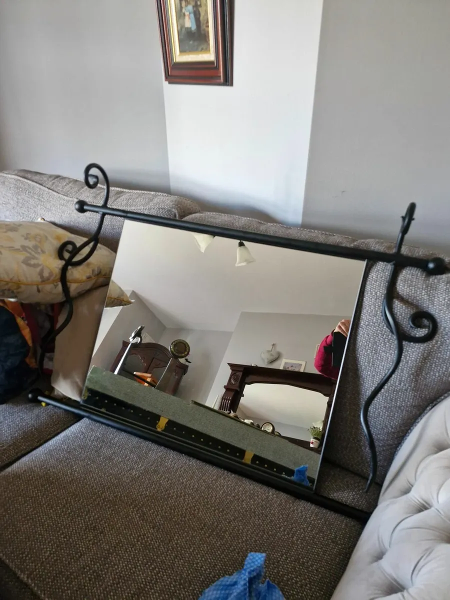 Wrought iron mirrors - Image 3