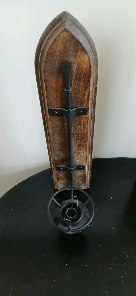 Wall mounted candle holders - Image 4