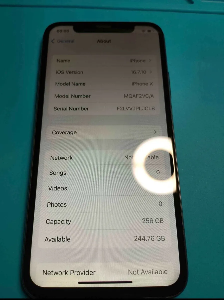 iPhone X 256GB unlock black - Image 3