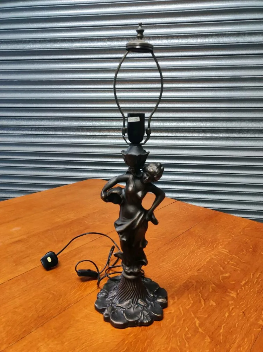 Art deco vintage tiffany victorian Lamp - Image 4