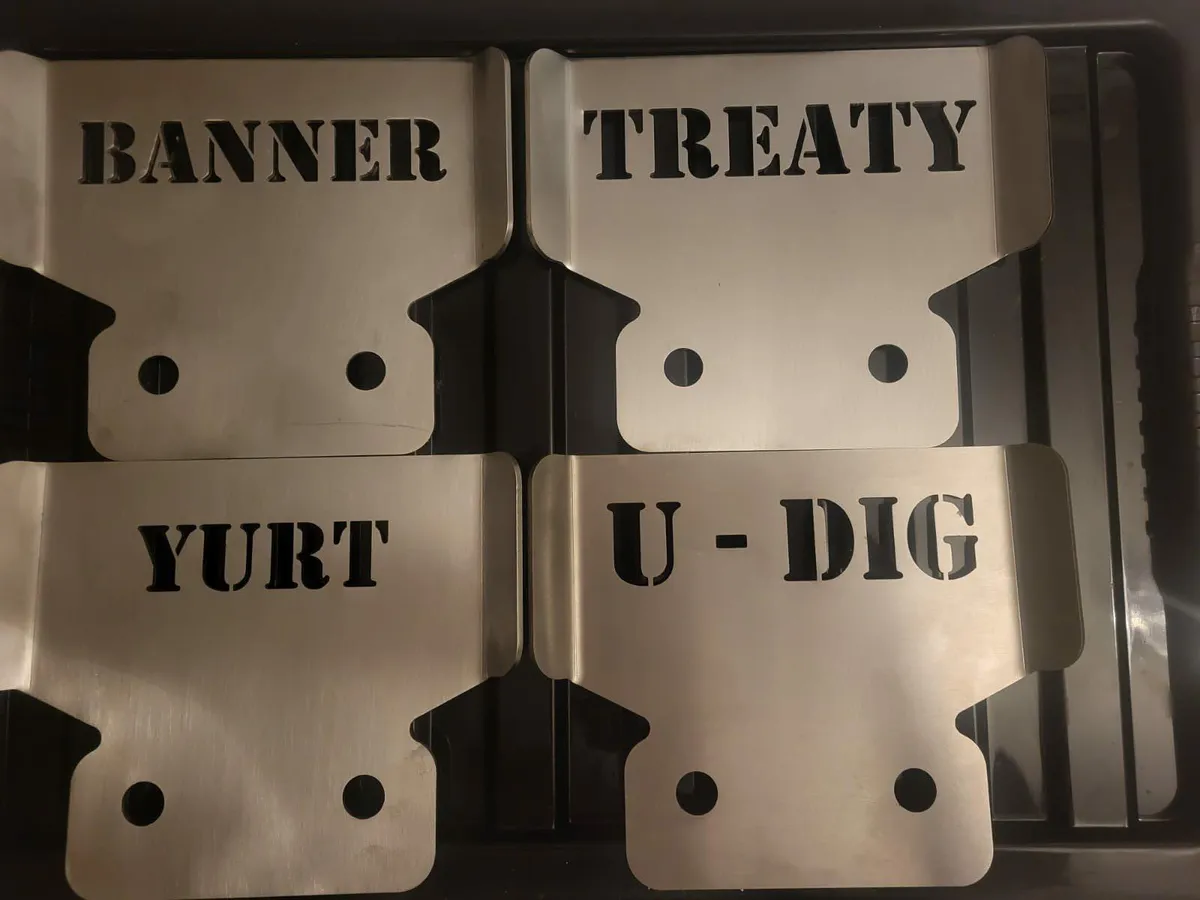 Personalised Towbar plate - Image 1
