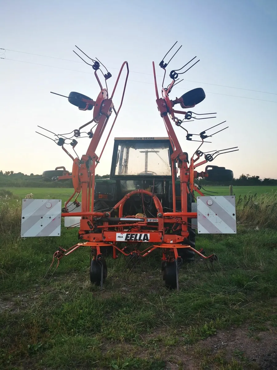 Fella tedder Th680D hydro six rotor - Image 4
