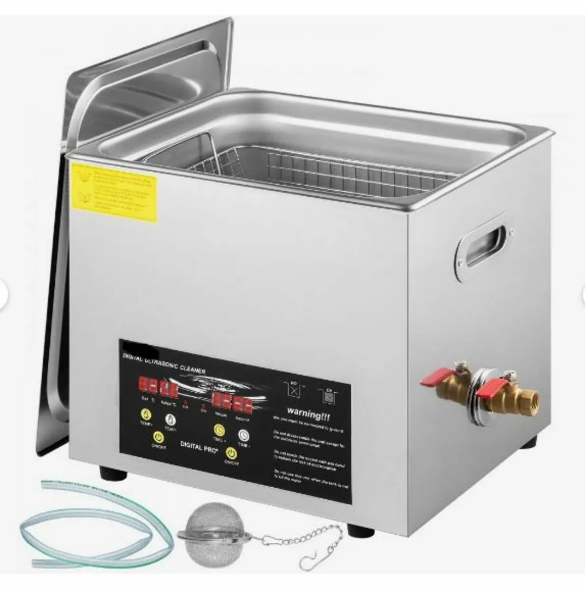 10L Digital Ultrasonic Cleaner Heater Timer Jewel - Image 1