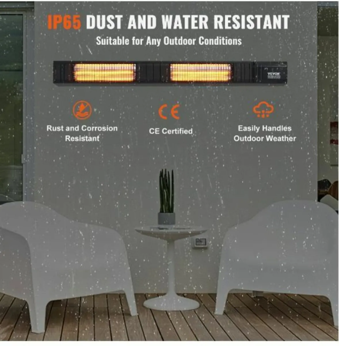 Infrared Heater 3000W Electric Space Heater - Image 4