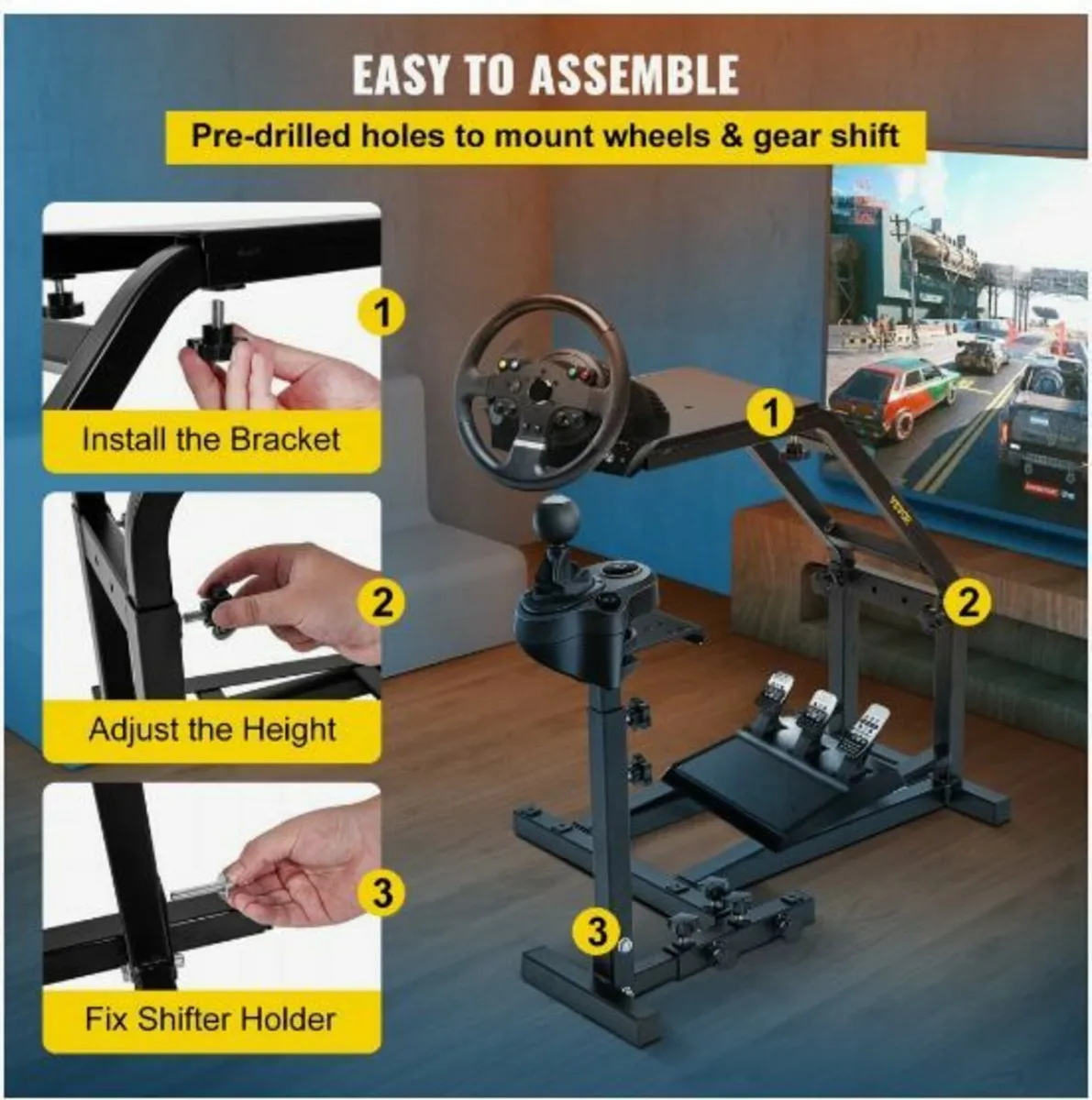 G29, G27 and G25 Racing Simulator Steering Wheel - Image 4