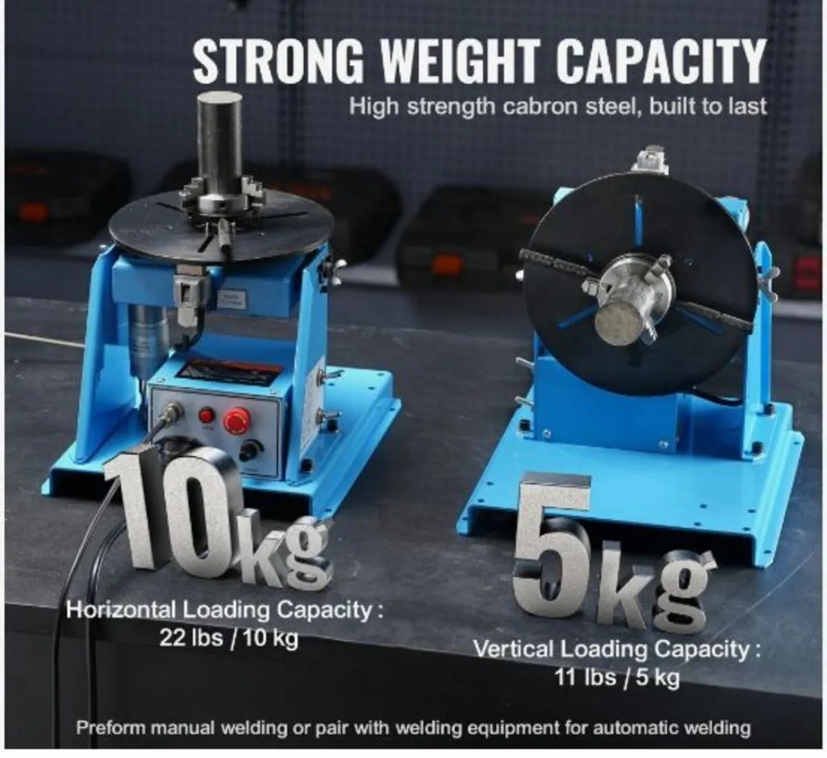 10KG Rotary Welding Positioner 0-90° Positioning - Image 2