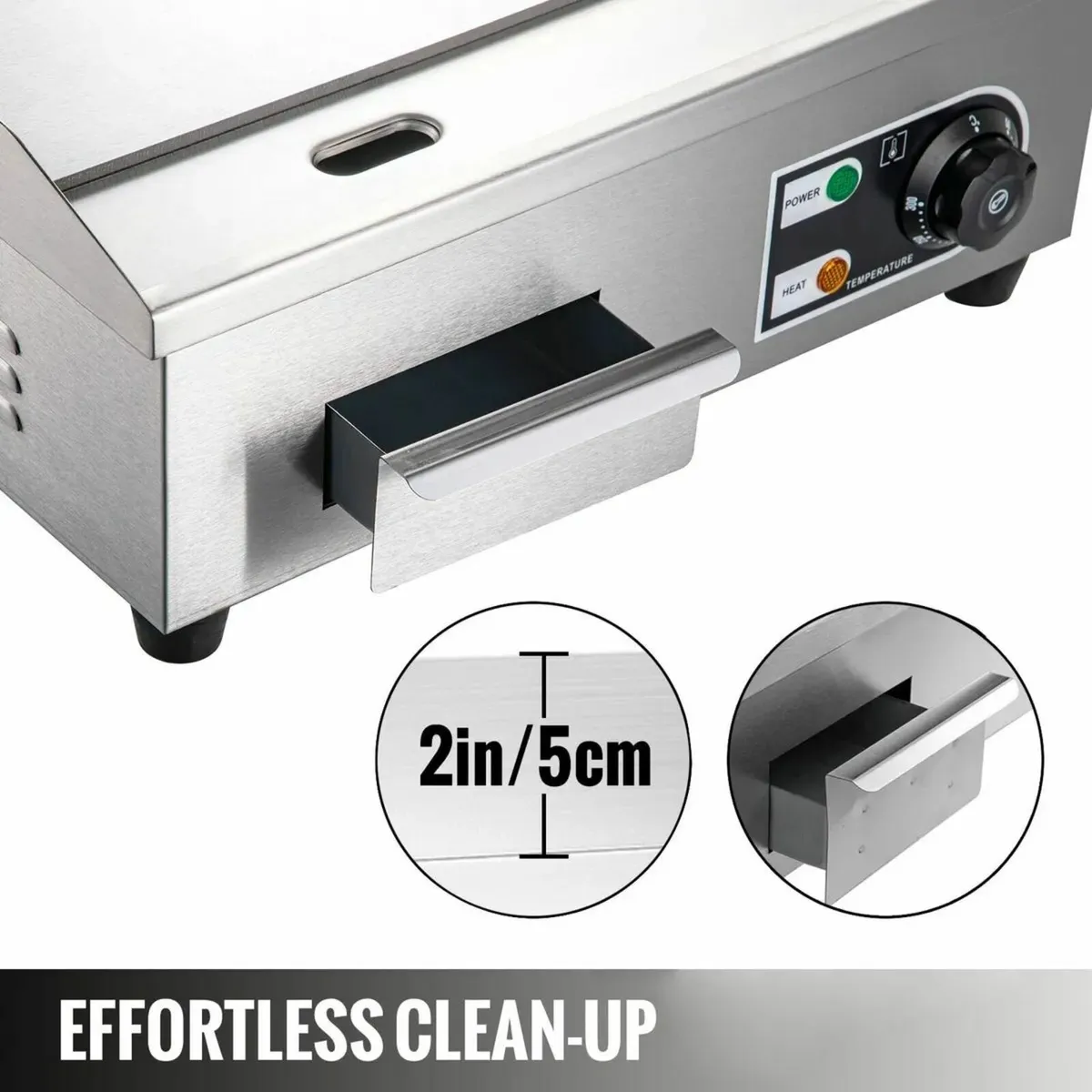 Electric Griddle Hotplate Commercial Flat Grill - Image 1