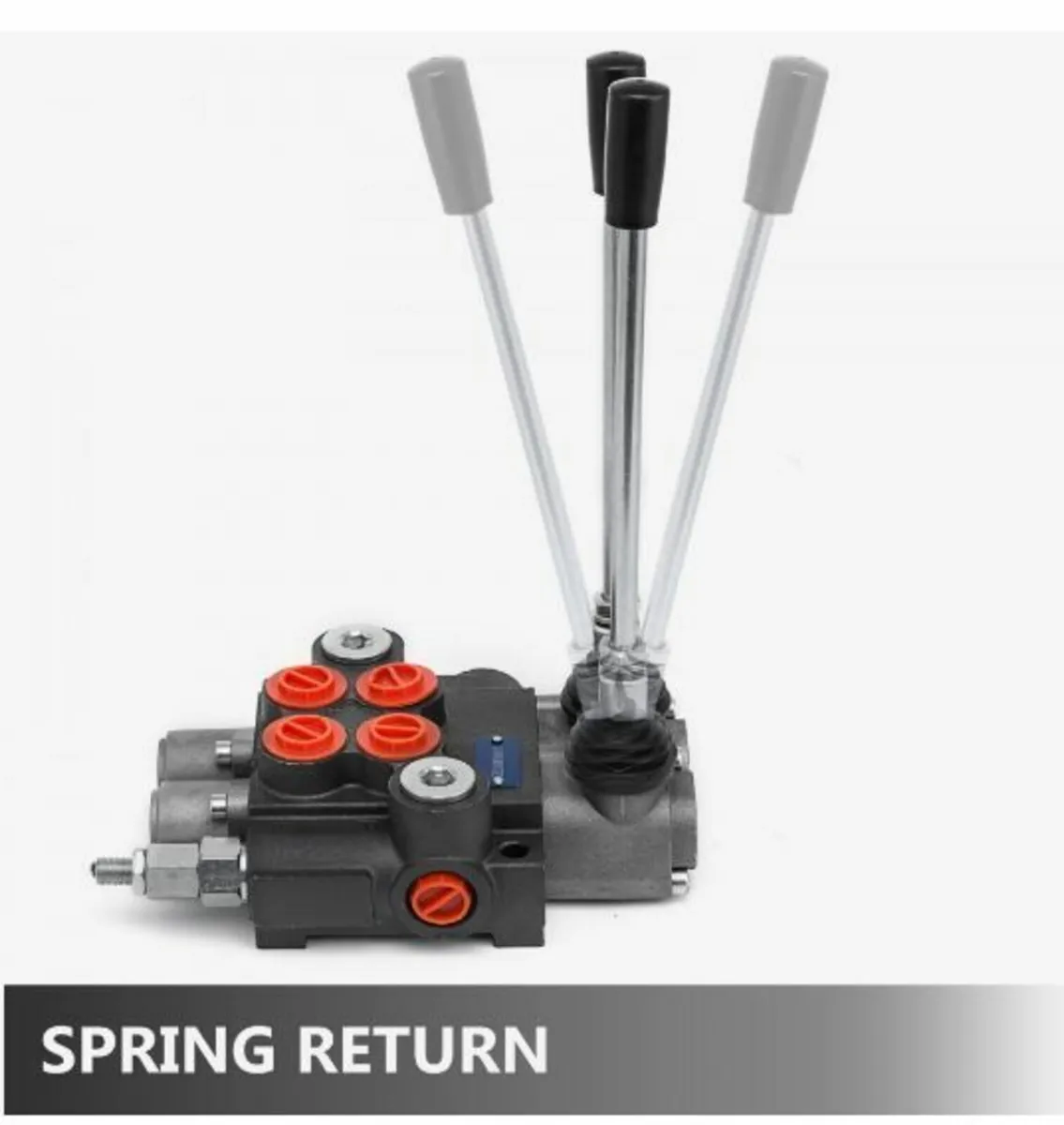 2 Spool Hydraulic Directional Control Valve 11gpm - Image 4