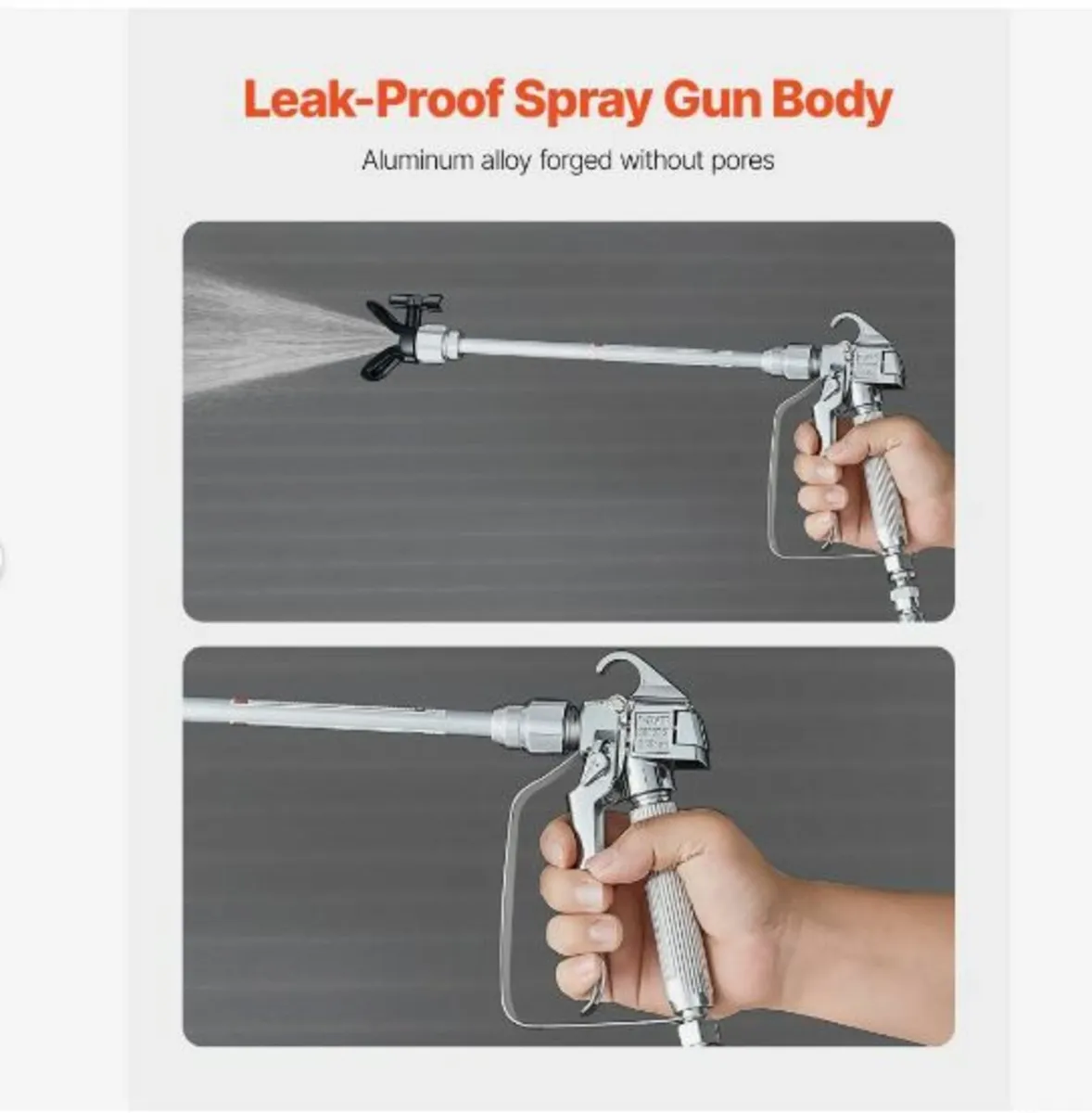 Airless Paint Spray Gun and Hose Kit 3600PSI - Image 3