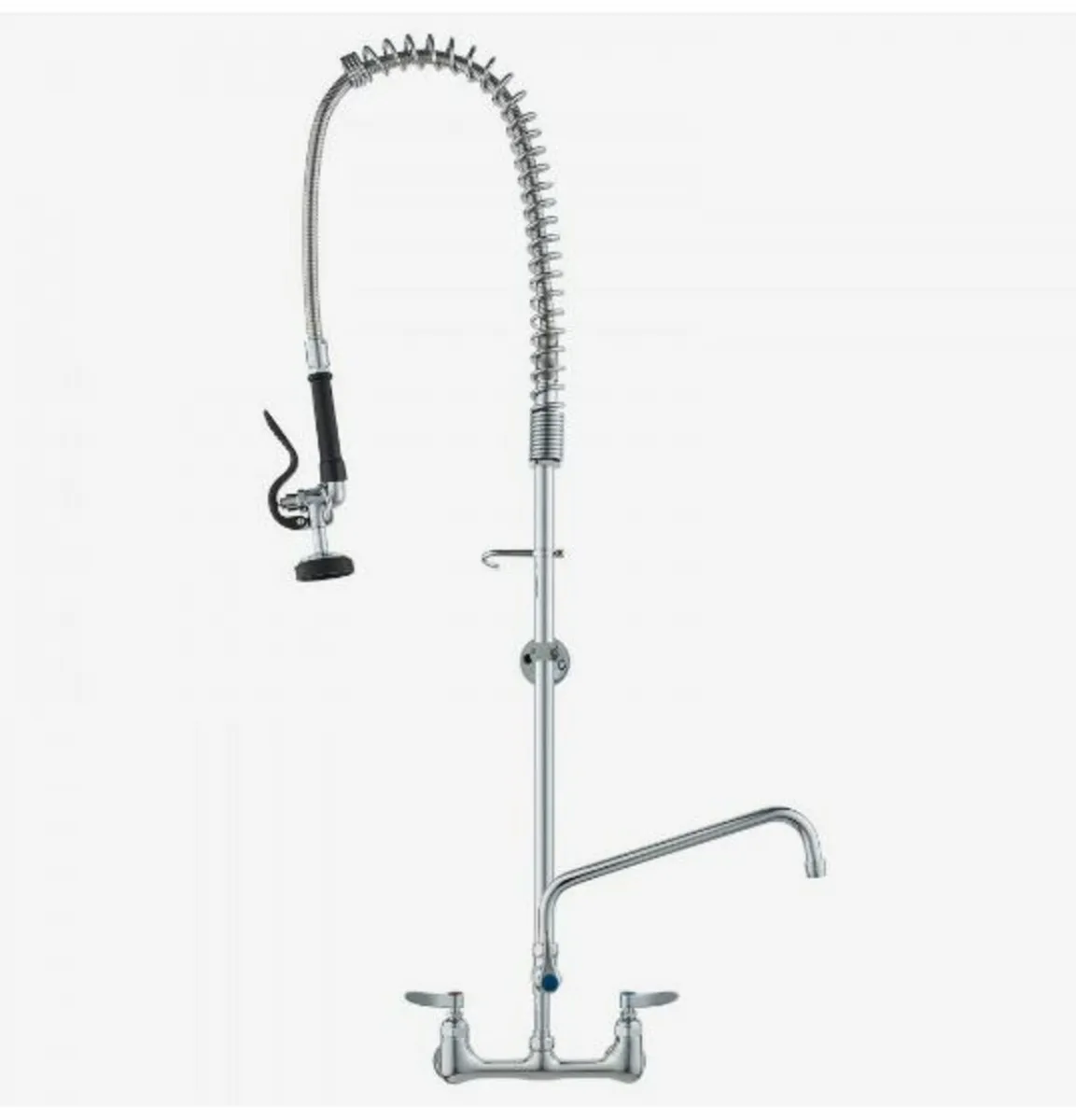 Commercial Faucet with Pre-Rinse Sprayer - Image 1