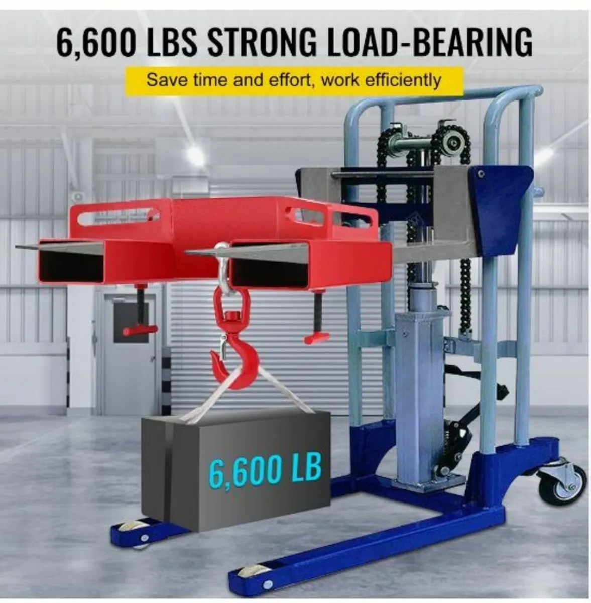 3 Ton Forklift Lifting Hook 6000 - Image 4